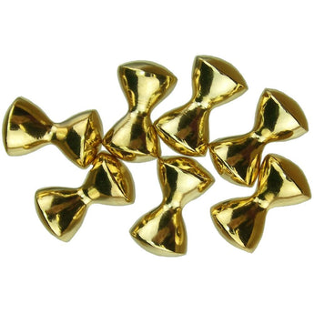 Brass Dumbbell Eyes - Gold