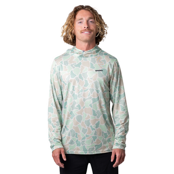 Choona Ultra Light Weight Hoodie - Emerald Coast Camo