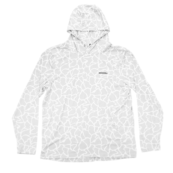 Choona Ultra Light Weight Hoodie - Grey Camo Print