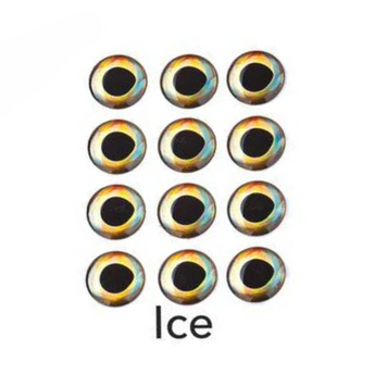 Fish Skull Living Eyes - Ice (Silver)