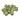 Mottled Tactical Slotted Tungsten Beads - Light Olive
