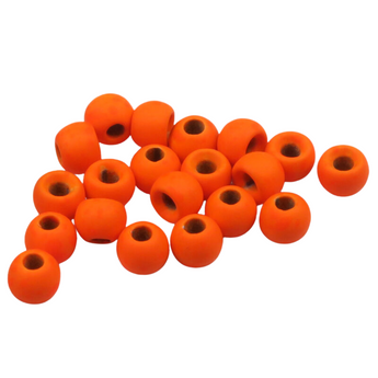 Mottled Tactical Tungsten Beads - Orange