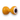 Double Pupil Brass Eye - Yellow