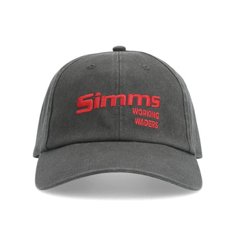 Simms Dad Cap Carbon