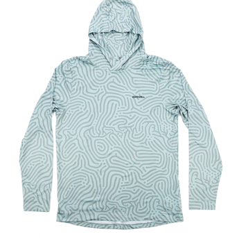 Choona Ultra Light Weight Hoodie - Cheeky Aqua