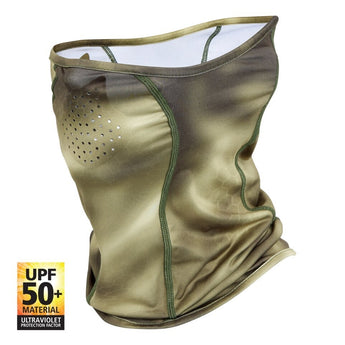G.Loomis Vented Face Gaiter - Moss Camo