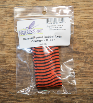 Barred Round Rubber Legs - Natures Spirit