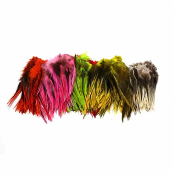 Hareline Badger Saddle Hackle 5-7"