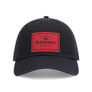 Simms Single Haul Cap Black and Red
