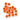 Mottled Tactical Tungsten Beads - Orange