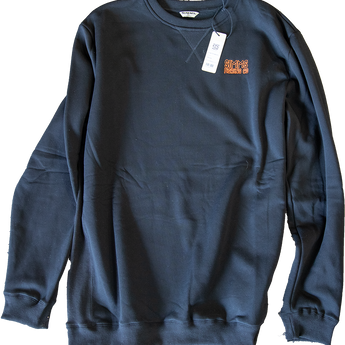 Simms Logo Crewneck Jumper Black