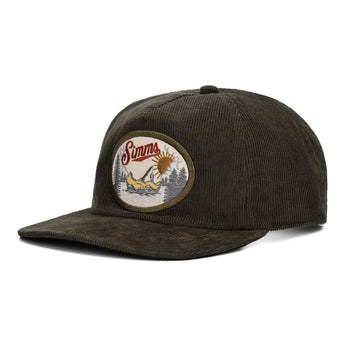 Simms Double Haul Corduroy Cap - Loden