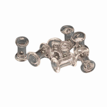 Flat End Eye Glass Rattles 3mm