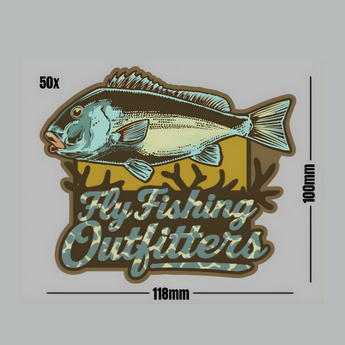 Blue Bastard Sticker - FFO