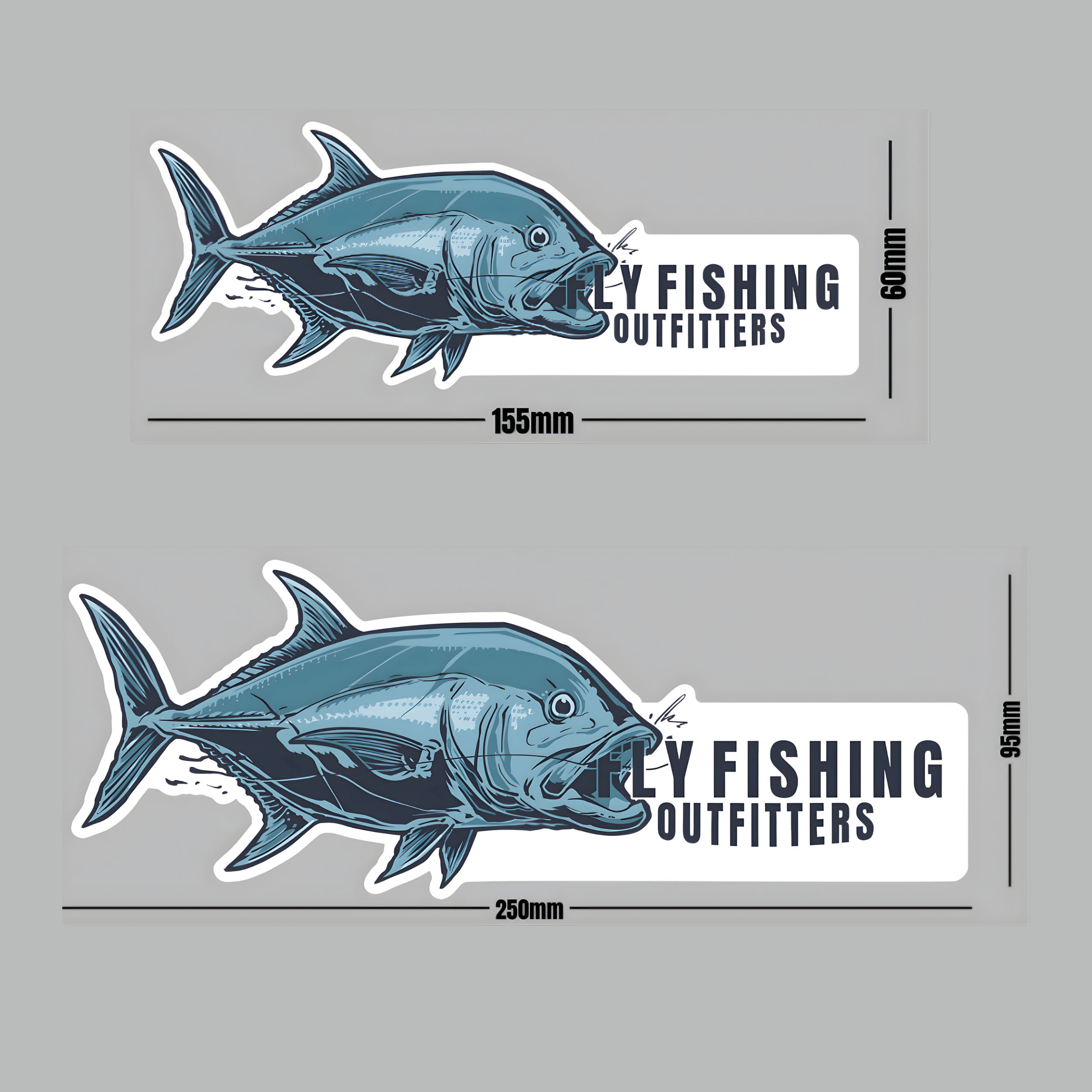Gt Fish Sticker GT Sticker - FFO – Fly Fishing Outfitters