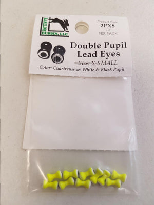 Double Pupil Lead Eyes Chartreuse