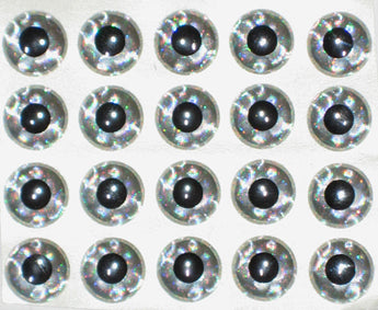 3D Holographic Big Fish Eyes - Silver