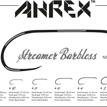 Ahrex NS105 – Streamer D/E Barbless