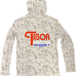 Tibor Grey Mallard Hooded Shirt