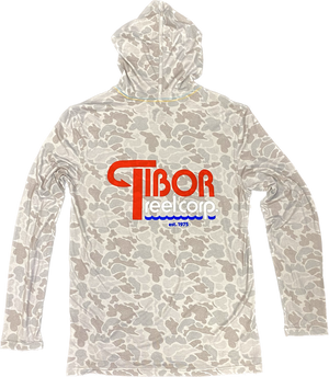 Tibor Grey Mallard Hooded Shirt