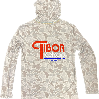 Tibor Grey Mallard Hooded Shirt