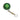Dr Slick Pin-On-Reel Retractor Green
