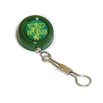 Dr Slick Pin-On-Reel Retractor Green