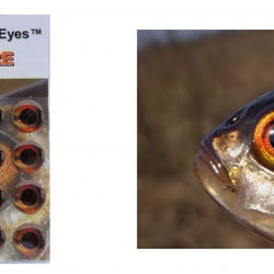 Fish Skull Living Eyes - Fire