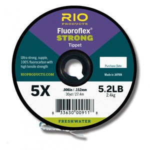 Rio Fluoroflex Strong Tippet Spool 30yds