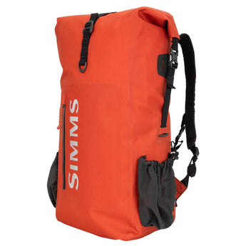 Simms Dry Creek Rolltop Backpack - Simms Orange