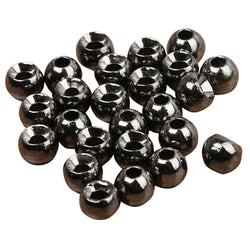 Countersunk Tungsten Beads Black